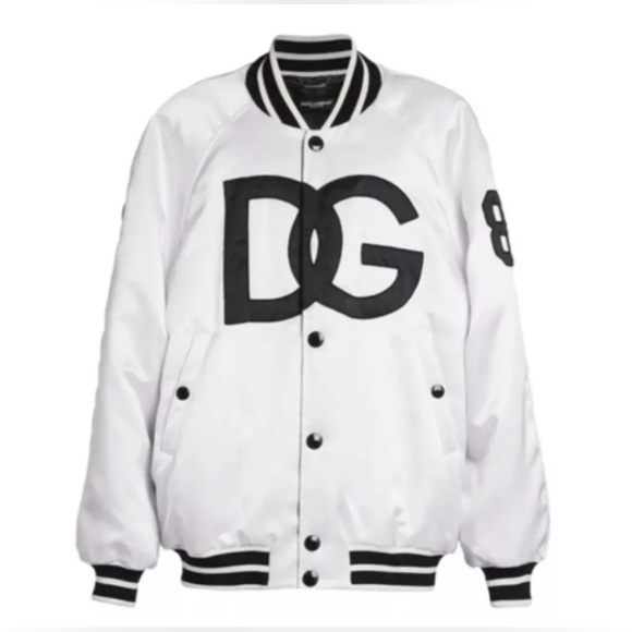 Dolce And Gabbana Men’s Oversized Satin Reversible Bomber Jacket IT 46 - Picture 5 of 15